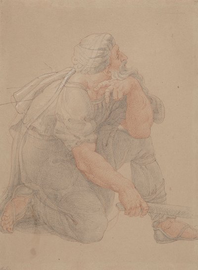 Étude pour le mage - Edward Francis Burney
