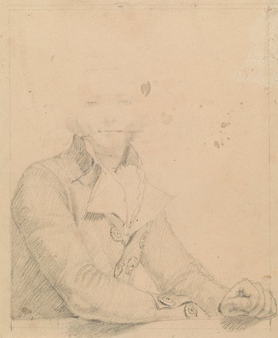 Homme Inconnu - Edward Francis Burney