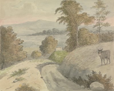 Vue dans le Surrey - Edward Francis Burney