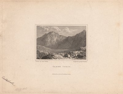 Cader Idris - Edward Francis Finden