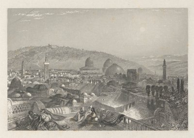 Jérusalem depuis le couvent latin - Edward Francis Finden