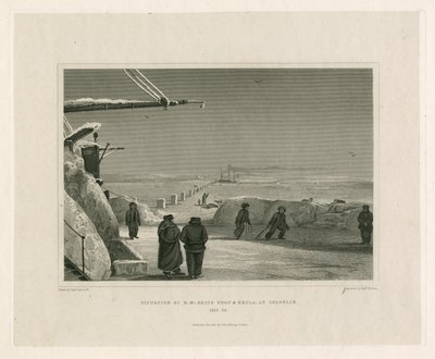 Situation des navires de Sa Majesté Fury et Hecla, à Igloolik - Edward Francis Finden