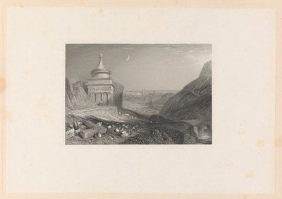 Vallée du ruisseau Cédron - Edward Francis Finden