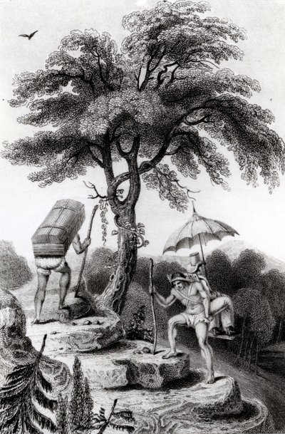 Vue du col de Quindio, illustration de 