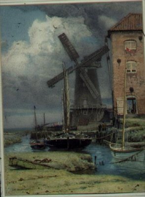 À Cley-Next-the-Sea, Norfolk - Edward Frederick Brewtnall