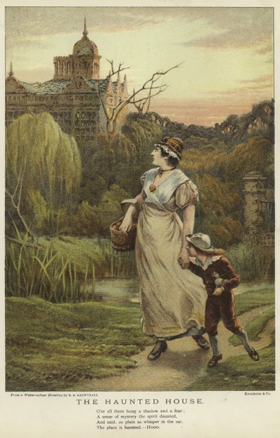 La maison hantée - Edward Frederick Brewtnall