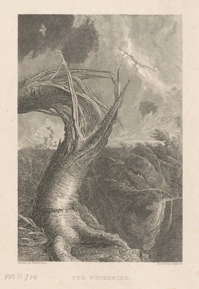 Le Tourbillon - Edward Gallaudet, after Thomas Cole