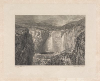 Chute de la Tees - Edward Goodall