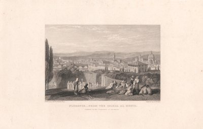 Florence depuis la Chiesa al Monte - Edward Goodall