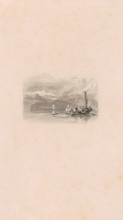 Le lac de Genève - Edward Goodall
