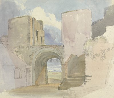 Porte du Château de Bamburgh - Edward Hastings