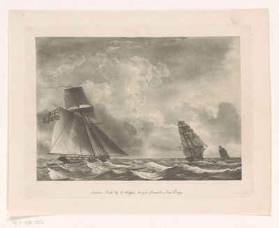 Flotte britannique en mer - Edward Hedges