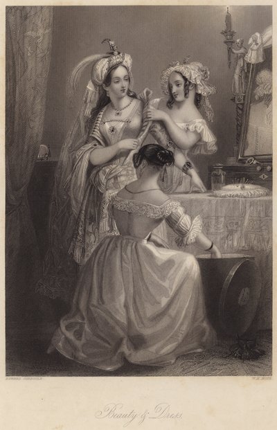 Beauté et habillement (gravure) - Edward Henry (after) Corbould