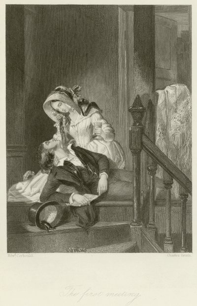 La première rencontre - Edward Henry Corbould