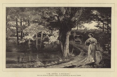 Je vais traire - Edward Henry Fahey