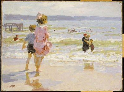 Au bord de la mer - Edward Henry Potthast