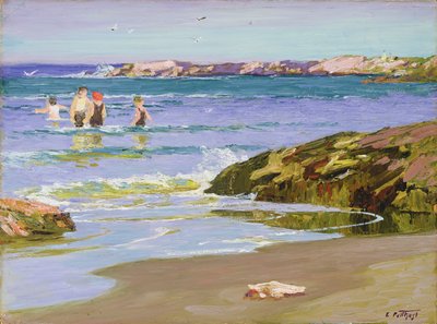 Marée basse, vers 1915 - Edward Henry Potthast
