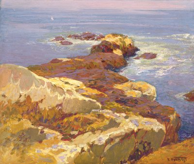 Rochers et mer - Edward Henry Potthast