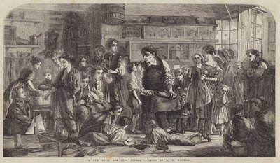 Un nouvel élève pour John Pounds - Edward Henry Wehnert