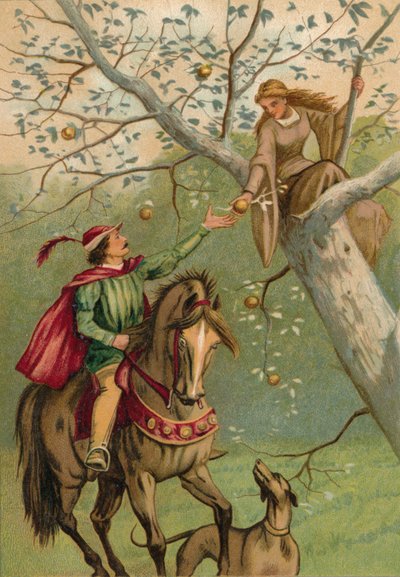 Deux-Yeux et le Chevalier, 1901 - Edward Henry Wehnert