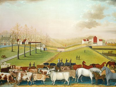 La ferme Cornell - Edward Hicks