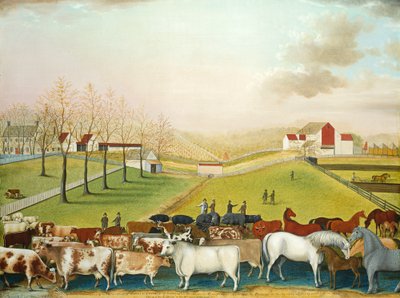 La ferme Cornell - Edward Hicks