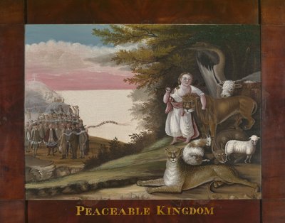 Le royaume paisible, 1829-30 - Edward Hicks