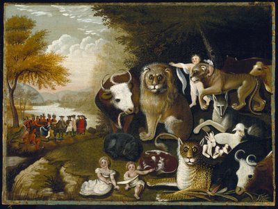 Le Royaume paisible, vers 1833-34 - Edward Hicks