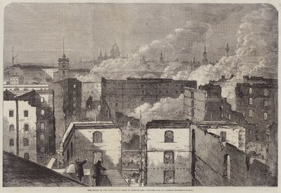 Les Ruines du Grand Incendie à Southwark - Edward Hull