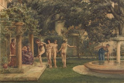 Une visite à Esculape, 1875 - Edward John Poynter