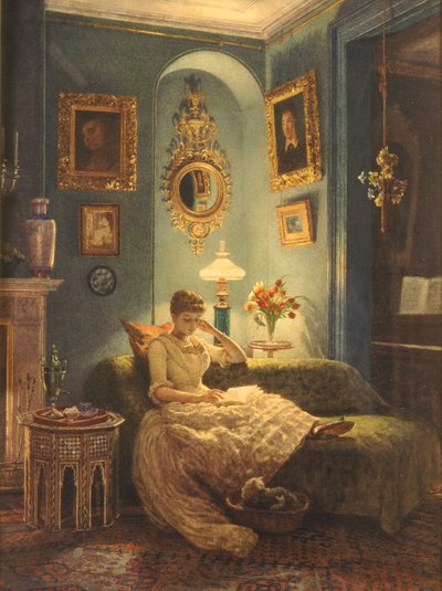 Une Soirée à la Maison, 1888 - Edward John Poynter