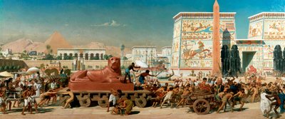 Israël en Égypte, 1867 - Edward John Poynter