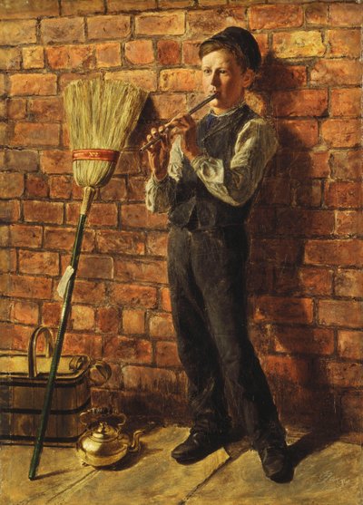 La musique contre le travail, 1864 - Edward Joseph Worrall
