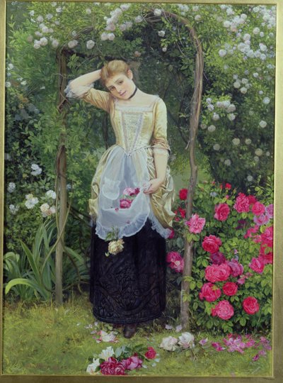 La tonnelle de roses, 1877 - Edward Killingworth Johnson