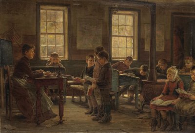 Une école de campagne - Edward Lamson Henry