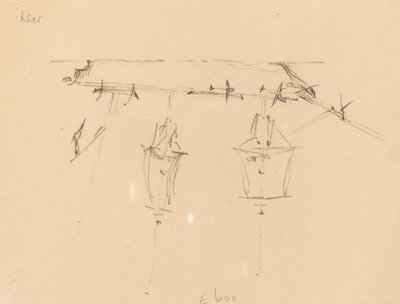 Un voilier - Edward Lear