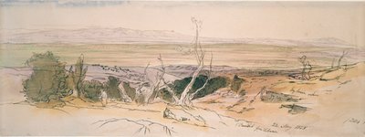 Baalbek du Liban, 1858 - Edward Lear