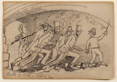 Thermes de Titus, 1840 - Edward Lear