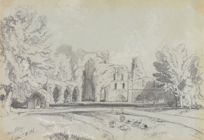 Abbaye de Calder, 12 septembre 1836 - Edward Lear