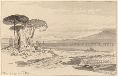 Campagne de Rome - Edward Lear