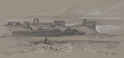 Campagne de Rome - Edward Lear