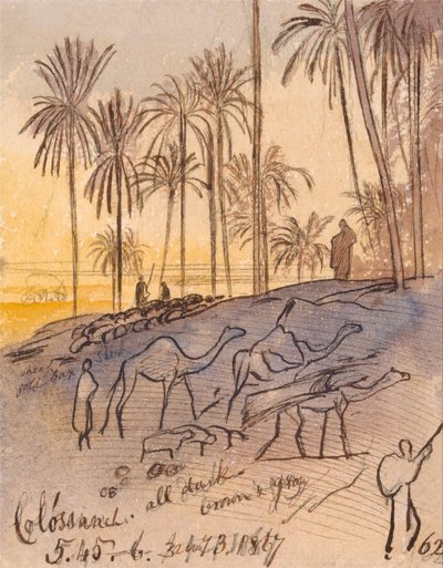 Colósaneh, 17h45 - 18h00, 3 janvier 1867 (62) - Edward Lear
