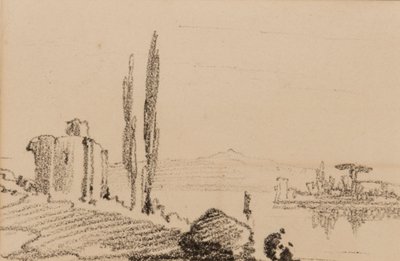 Caprice italien, vers 1837 - Edward Lear