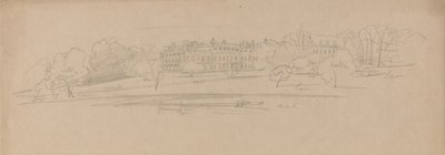 Knowsley Hall - Edward Lear