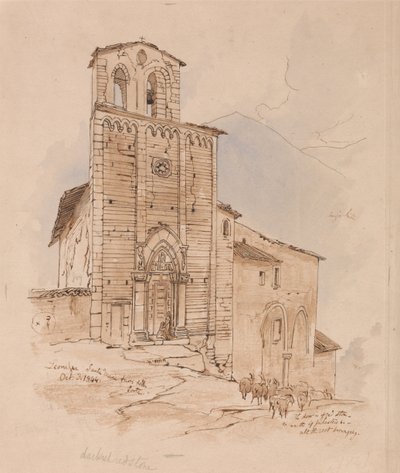 à Leon, le 3 octobre 1844 - Edward Lear