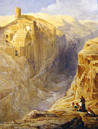 Mar Saba - Edward Lear