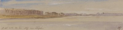 Près de Tapha, 9 h 45, 31 janvier 1867 (287) - Edward Lear
