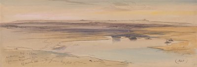 New Harbour, Malte - Edward Lear