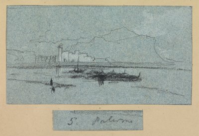 Palerme, des Vues de Sicile - Edward Lear