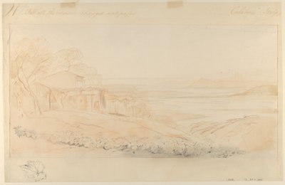 Pentedatelo, Calabre, Italie - Edward Lear
